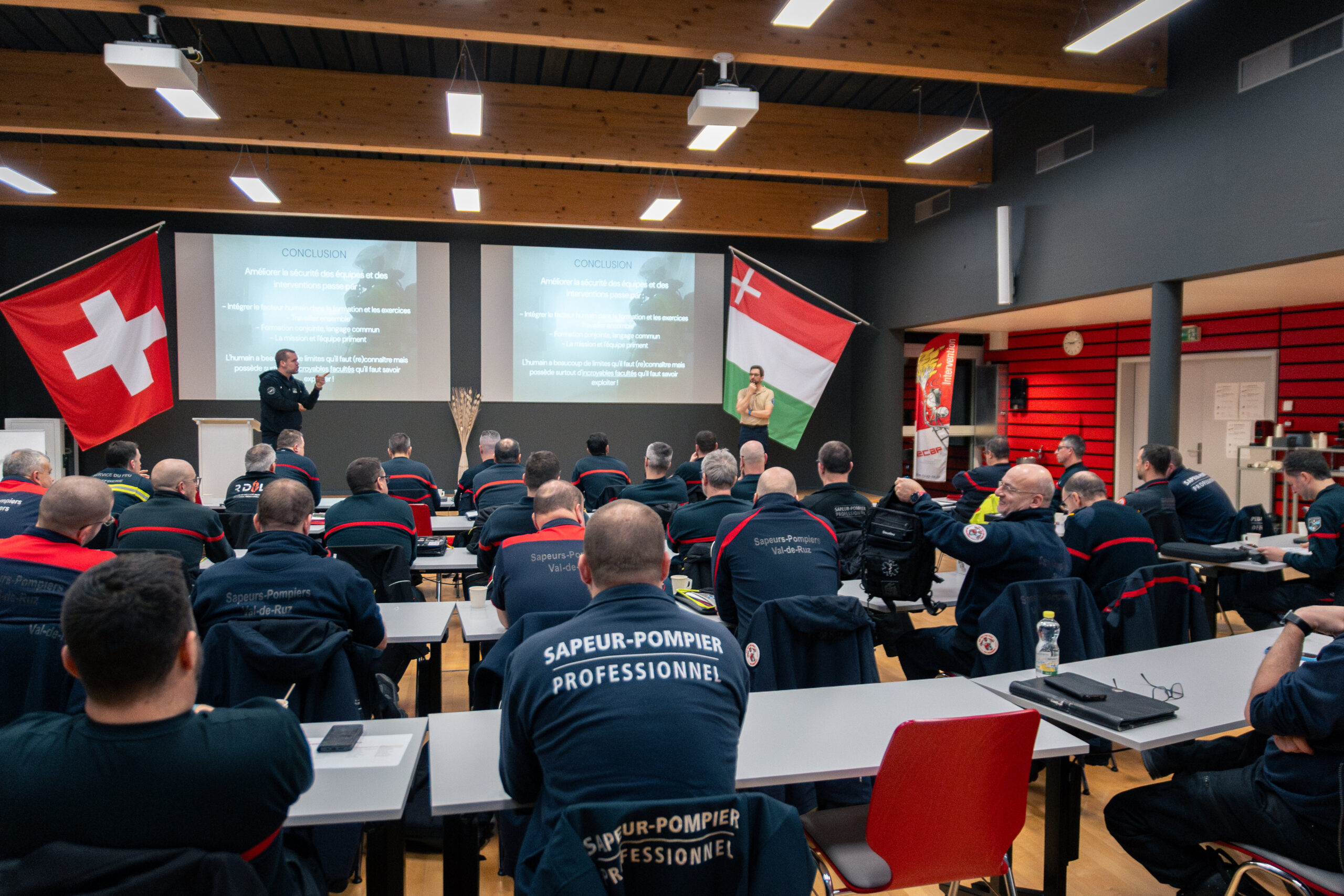 Formation continue des sapeurs pompiers